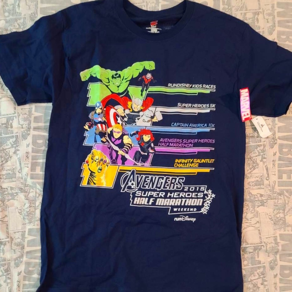 Exclusive Run Disney Avengers T-shirt | FREE